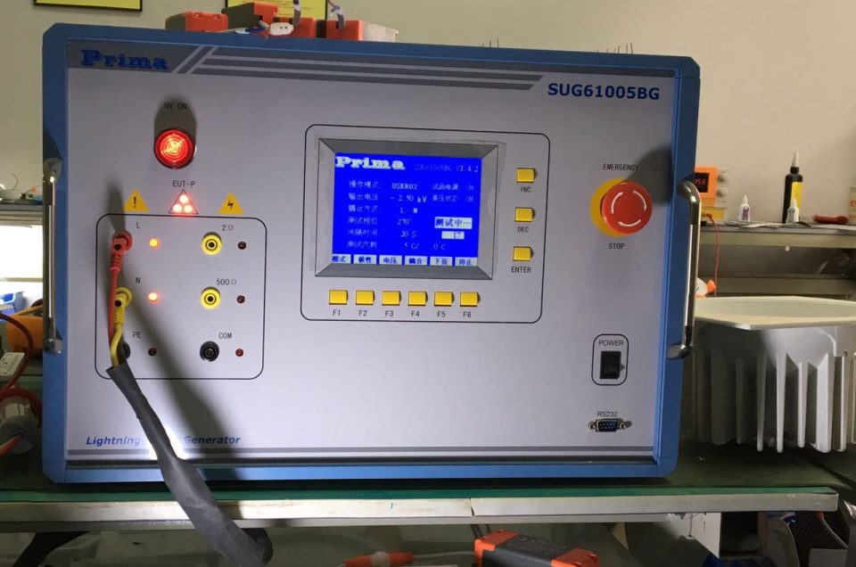 surge drive test machine